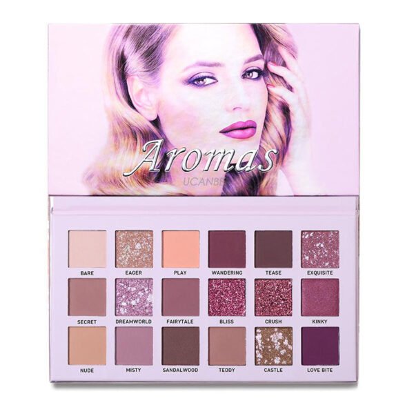 Mege beauty 18 color eyeshadow-ES01001